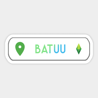 Batuu Location- The Sims 4 Sticker
